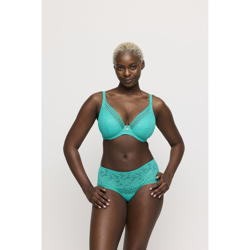 Hotpants in het Sunny teal