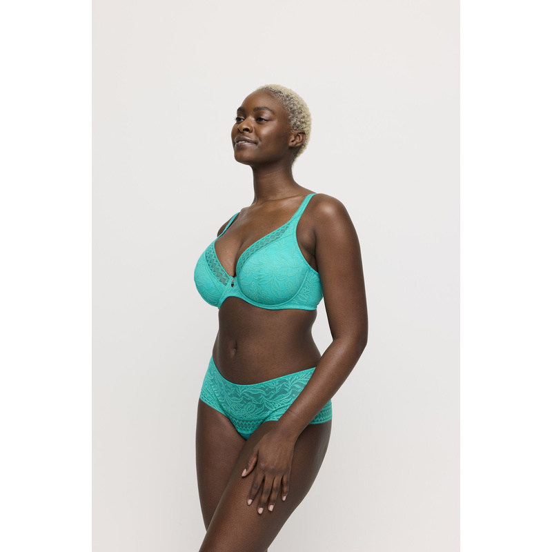 Hotpants in het Sunny teal