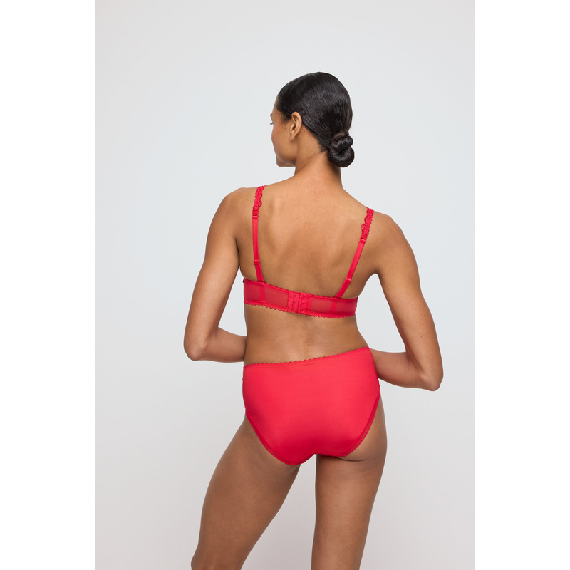 Tailleslip in het True red Tailleslip in het True red