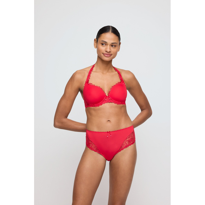 Tailleslip in het True red Tailleslip in het True red