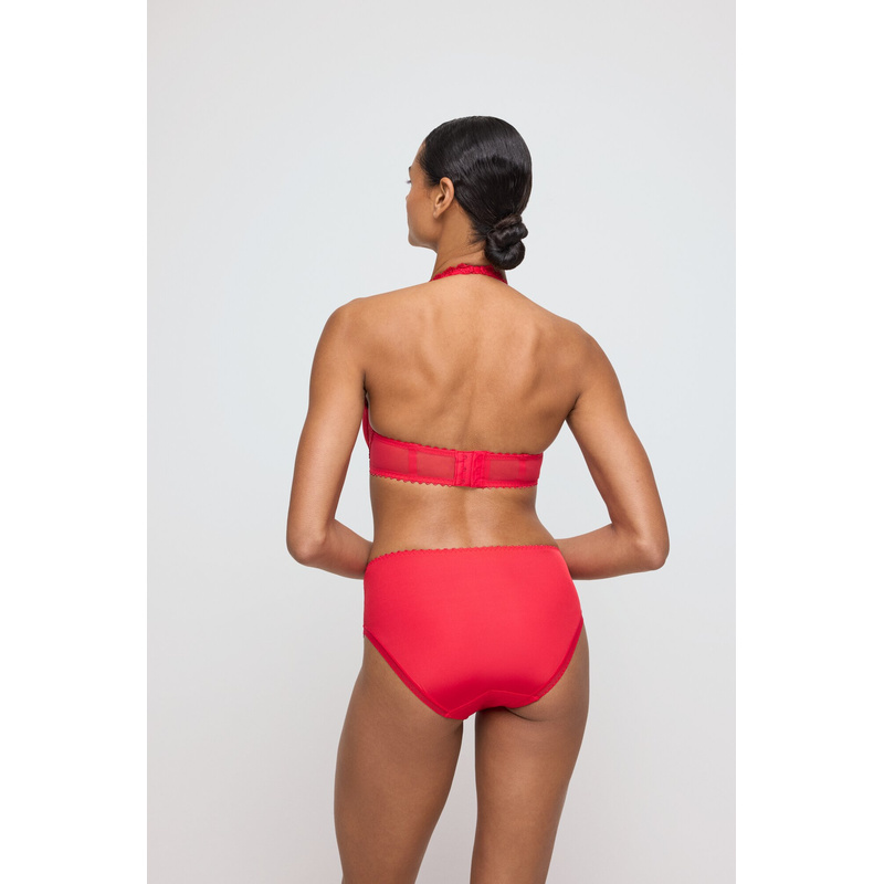 Tailleslip in het True red Tailleslip in het True red