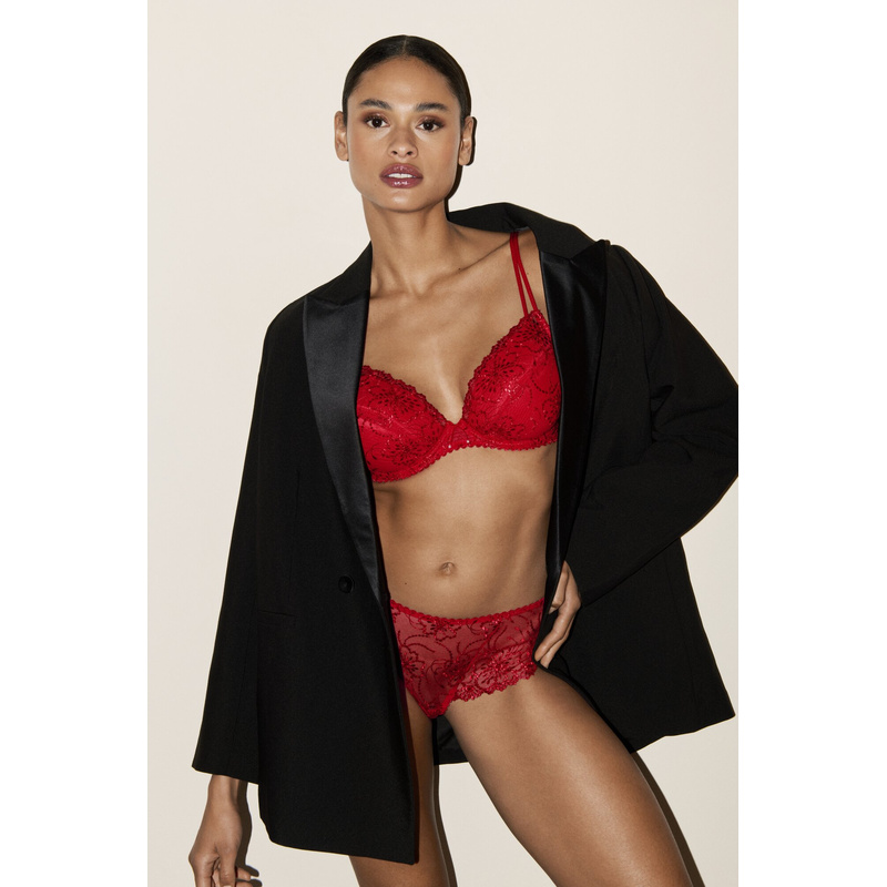 Luxe String in het True red Luxe String in het True red