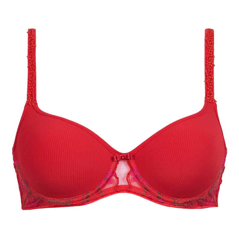 Voorgevormde Bh en Hot red