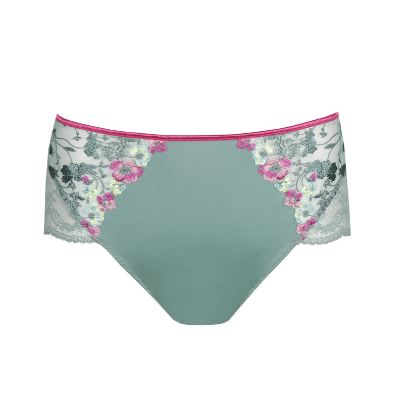 Tailleslip in het Bali green