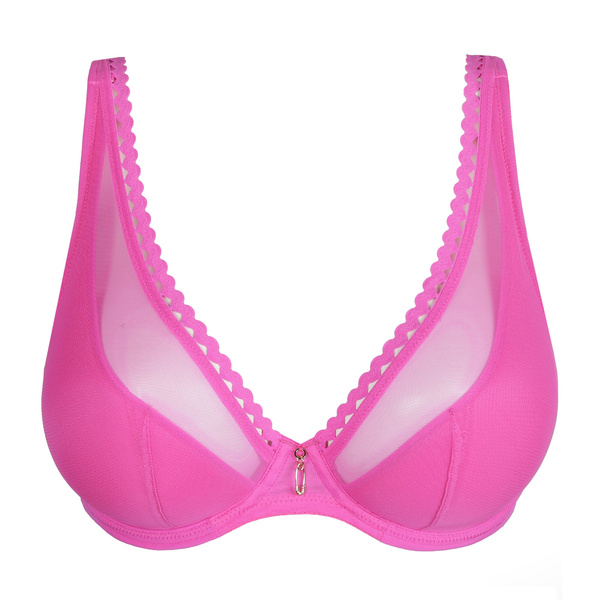 Plunge Bh Halve Mousse Cups - Twist - Vivgirl