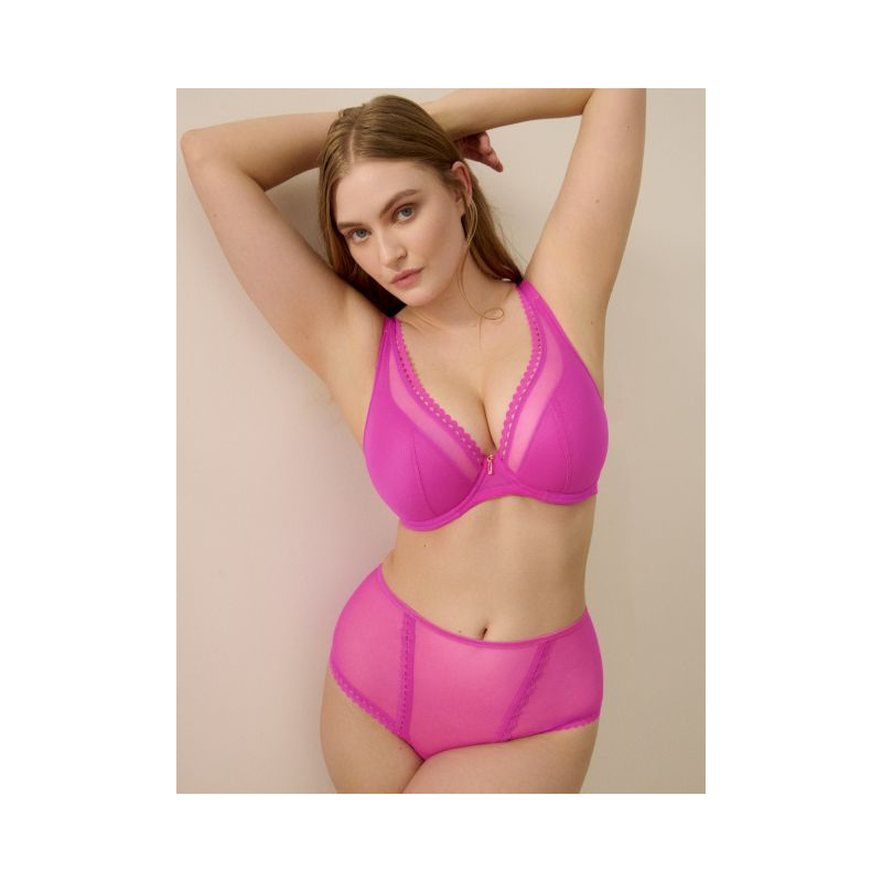 Plunge Bh Halve Mousse Cups en Cactus flower