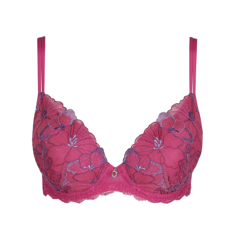 Voorgevormde Bh Hartvorm en Fuchsia fiesta