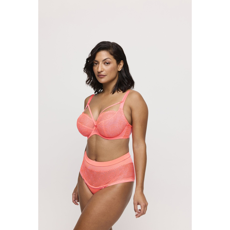 Niet Voorgevormde Balconette Bh in het Spritz