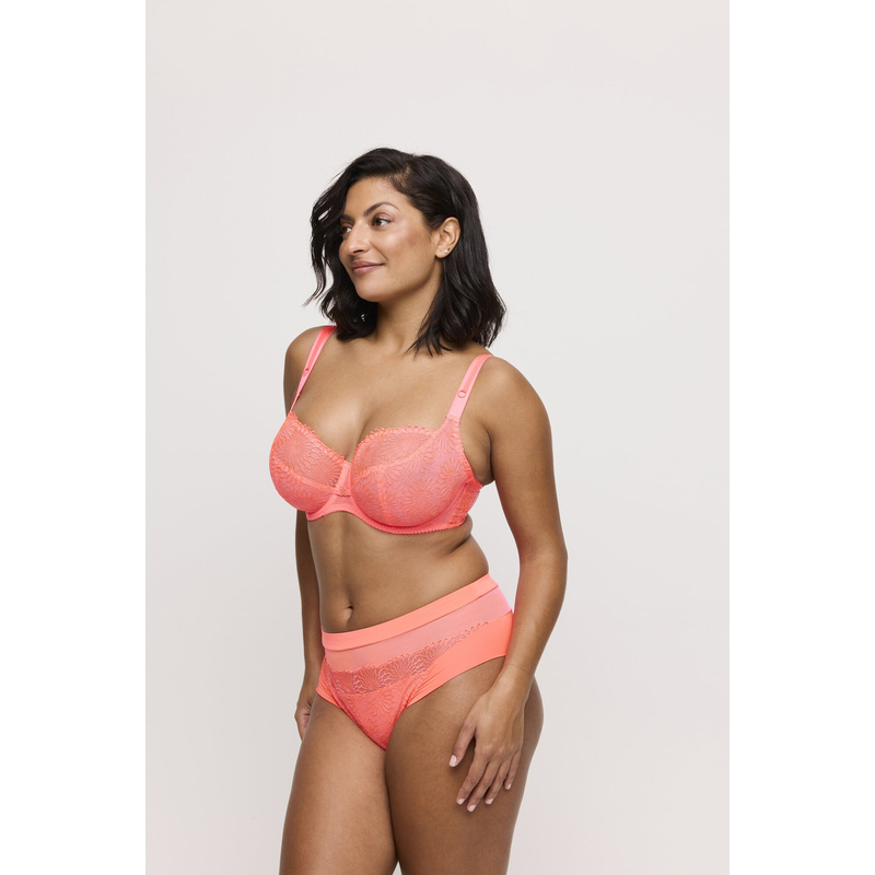 Niet Voorgevormde Balconette Bh in het Spritz