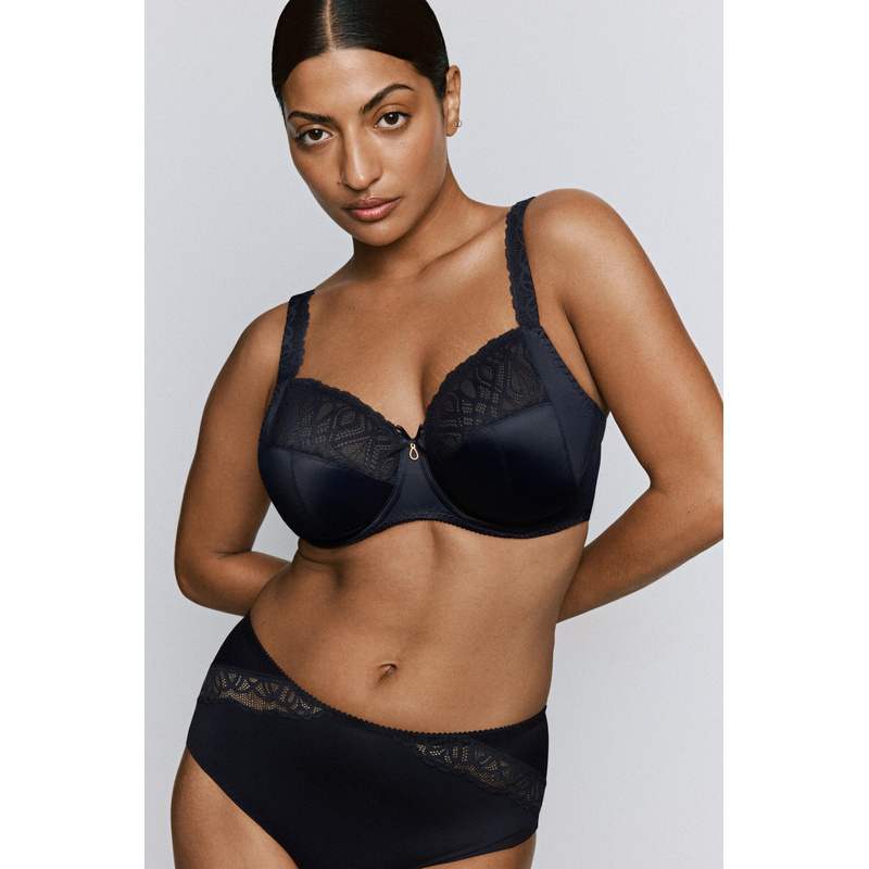 Volle Cup Bh | B-h Cup in het Midnight blue