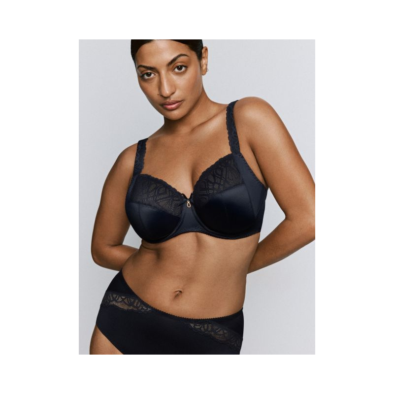 Volle Cup Bh | B-h Cup in het Midnight blue