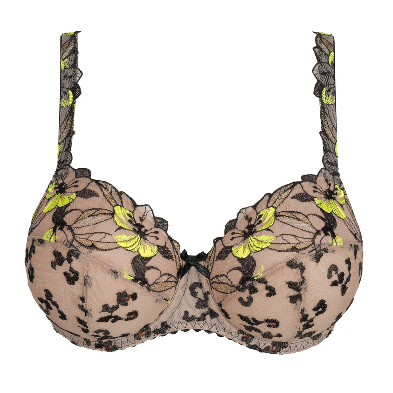 Voorgevormde Balconette Bh en Wild bloom