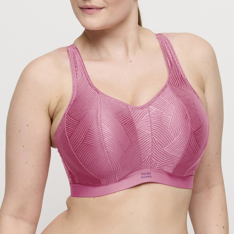 Voorgevormde Sport Bh en Orchid pink