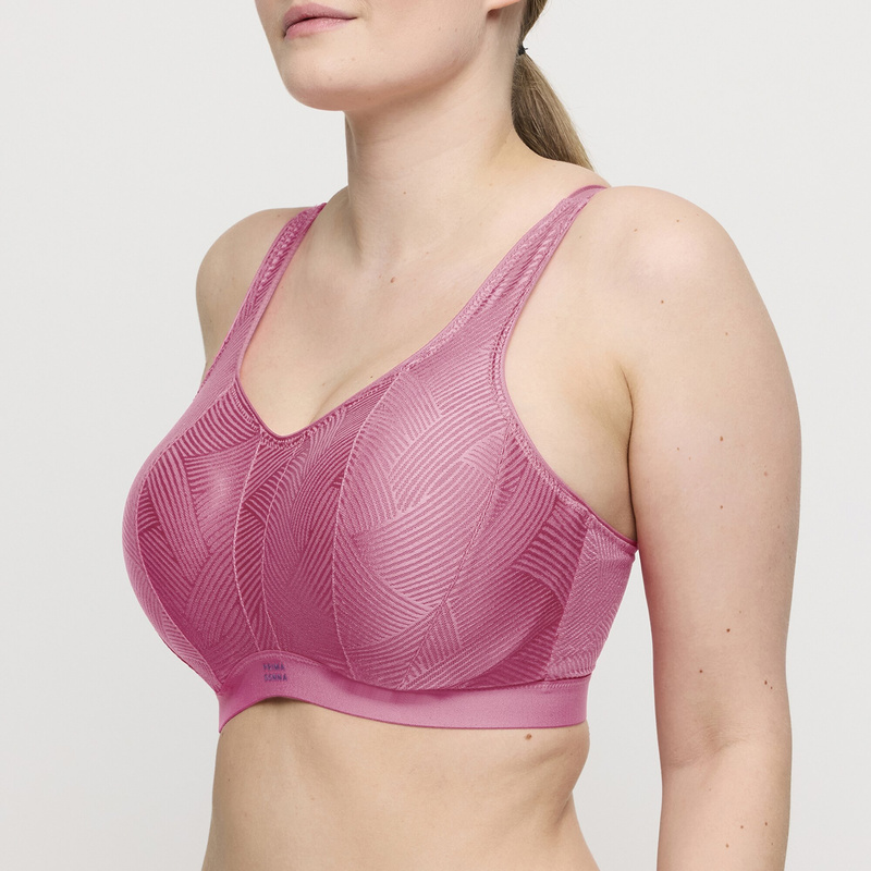 Voorgevormde Sport Bh en Orchid pink
