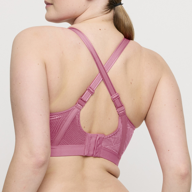 Voorgevormde Sport Bh en Orchid pink
