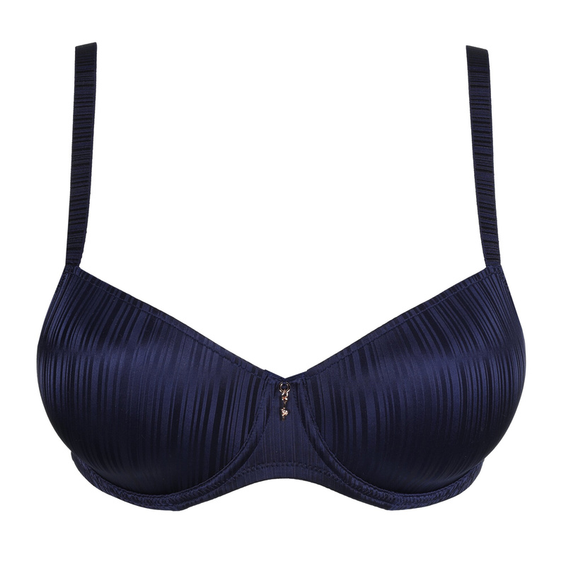 Voorgevormde Balconette Bh en Bleu saphire