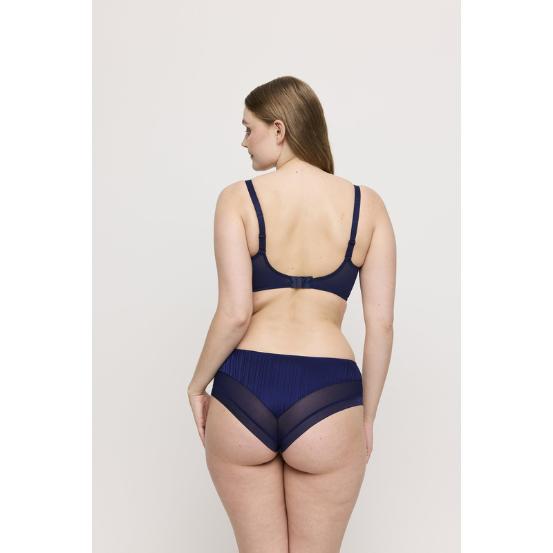 Hotpants in het Saffier blauw