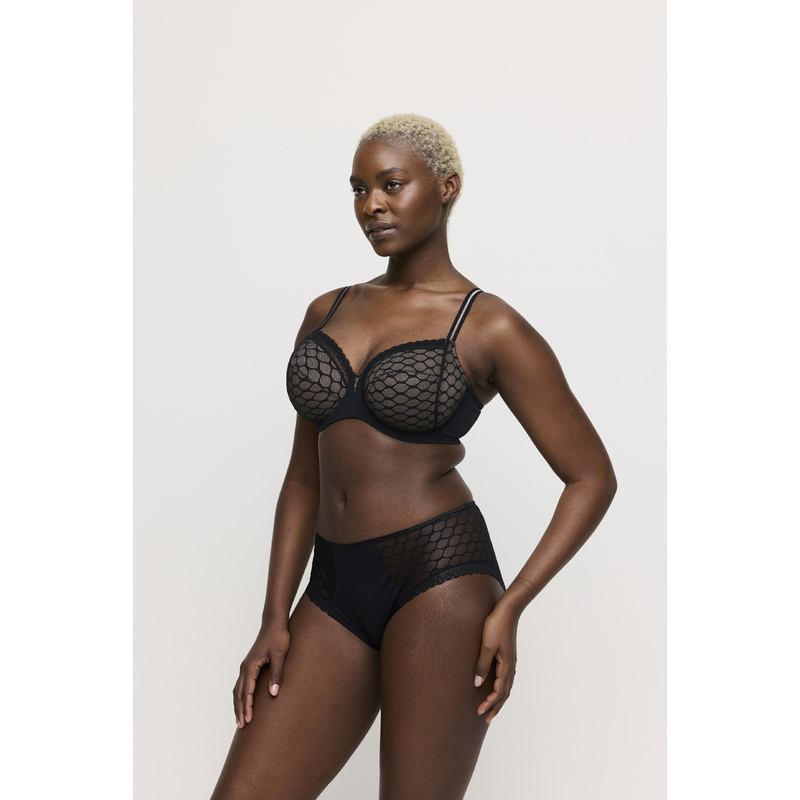 Tailleslip in het Zwart