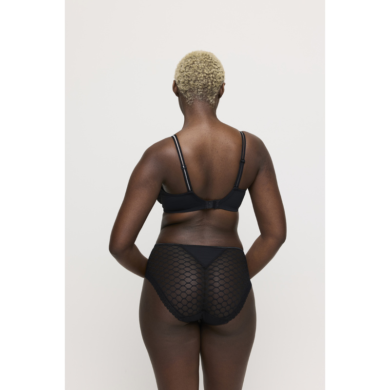 Tailleslip in het Zwart