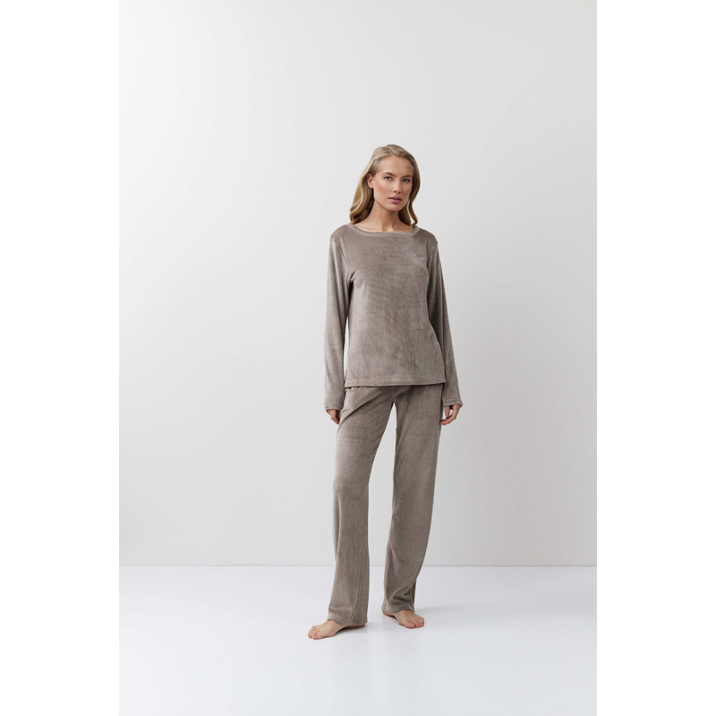 Pyjama Set in het Brown