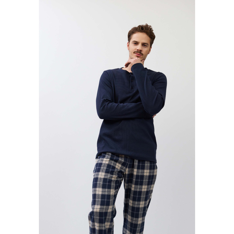 Pyjama Lange Broek in het Blauw