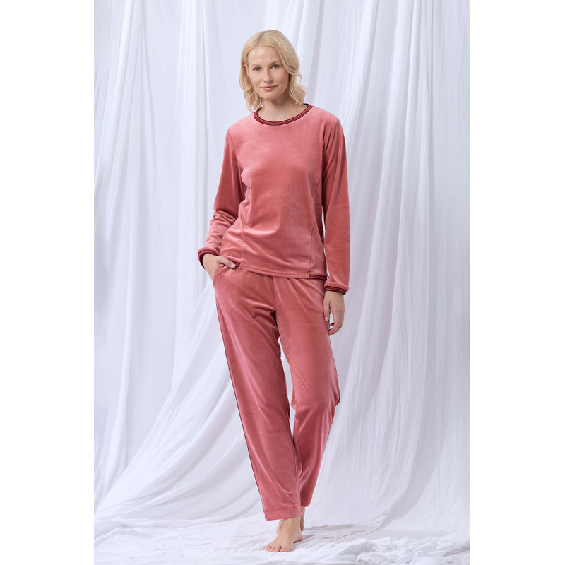 Sweater En Broek en Framboos