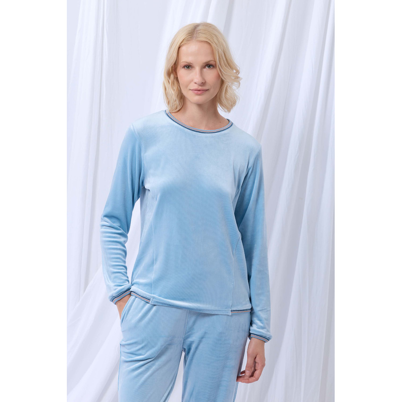 Sweater En Broek in het Blauw