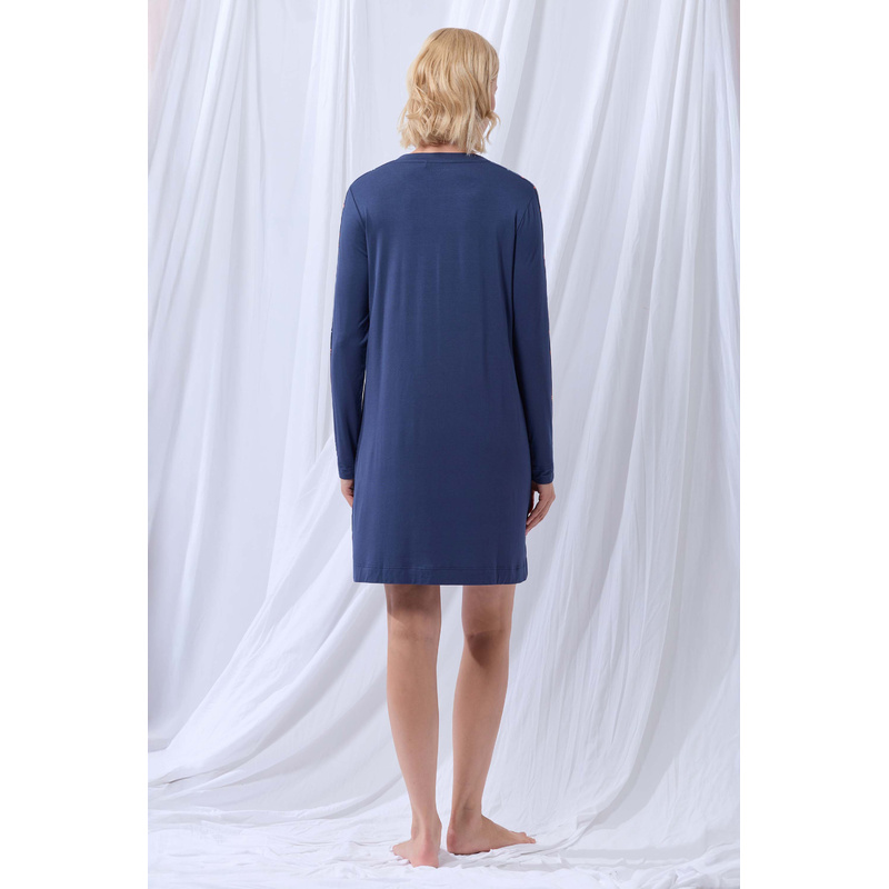 Slaapkleed in het Donkerblauw