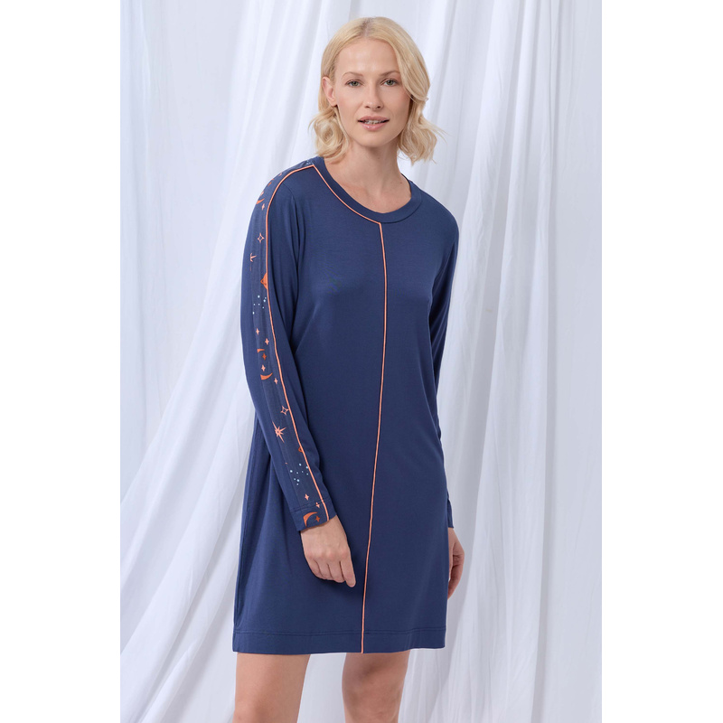 Slaapkleed in het Donkerblauw