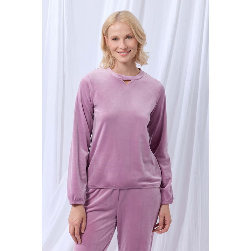 Sweater En Broek in het Warm lila