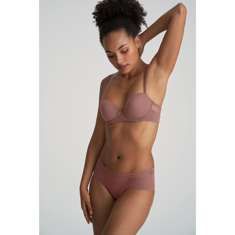 Short en Satin taupe Short en Satin taupe