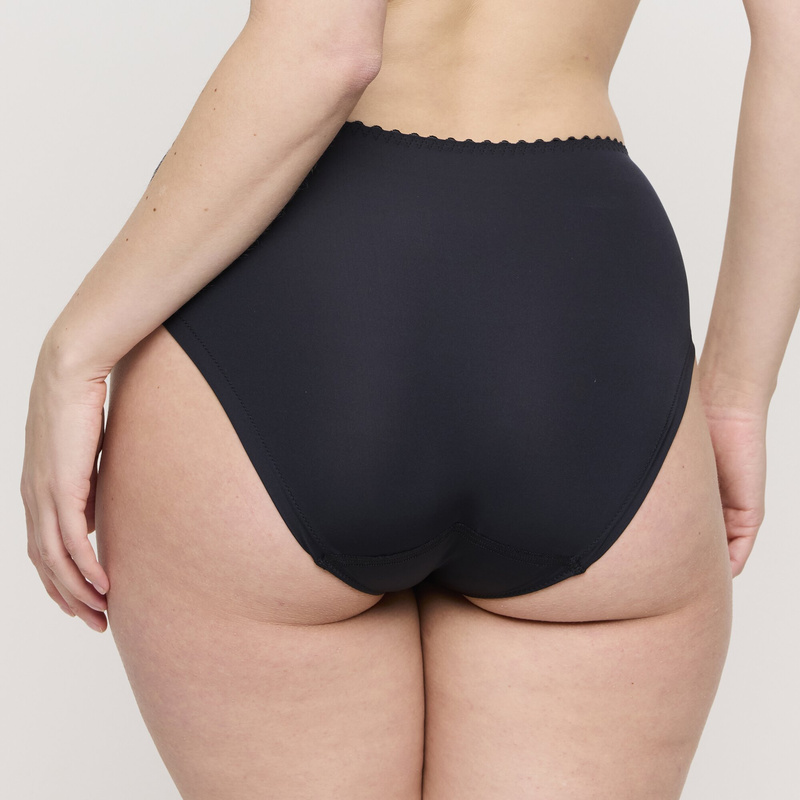 Tailleslip in het Black rose