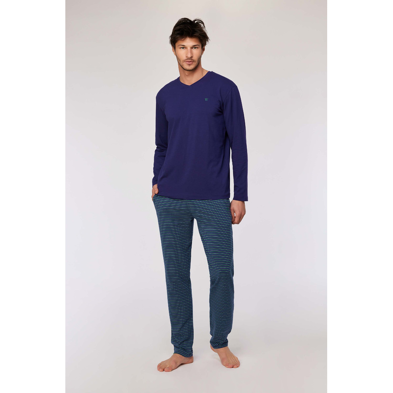 Pyjama in het Donkerblauw