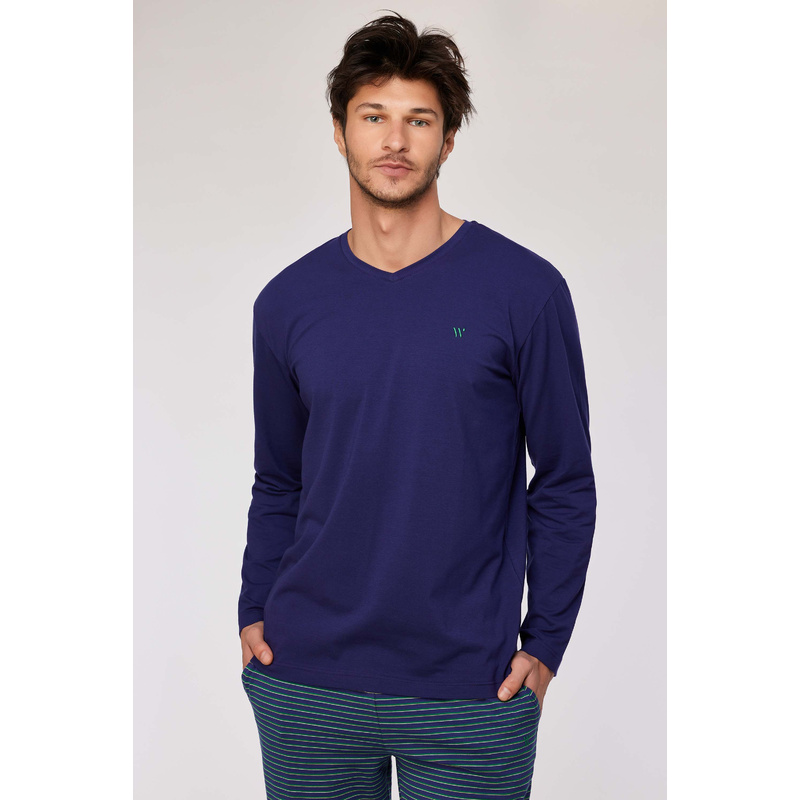 Pyjama en Donkerblauw