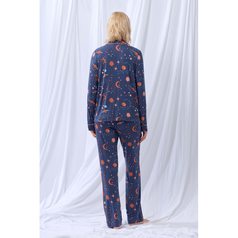 Pyjama in het Sterrenhemel print