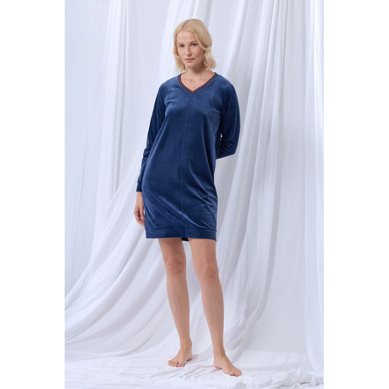 Slaapkleed in het Donkerblauw