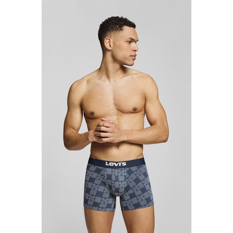 2 Pack Boxershort in het Blue combo