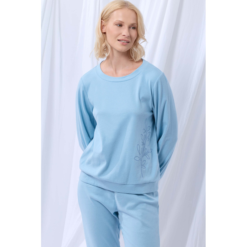 Pyjama in het Lichtblauw