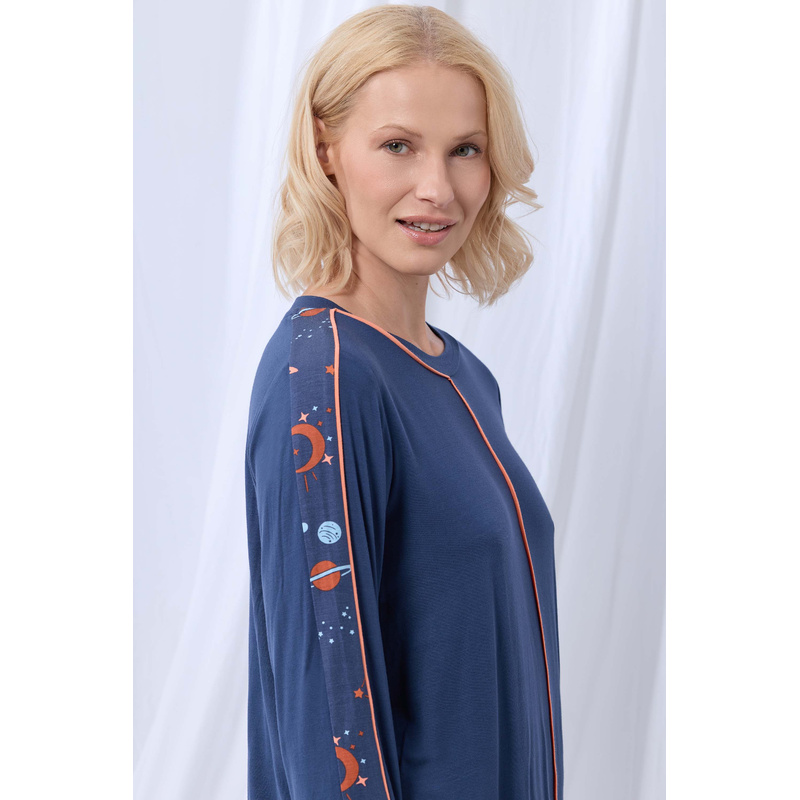 Pyjama in het Donkerblauw