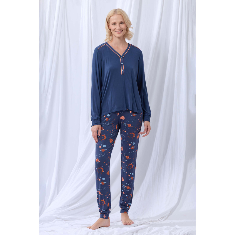 Pyjama in het Sterrenhemel print
