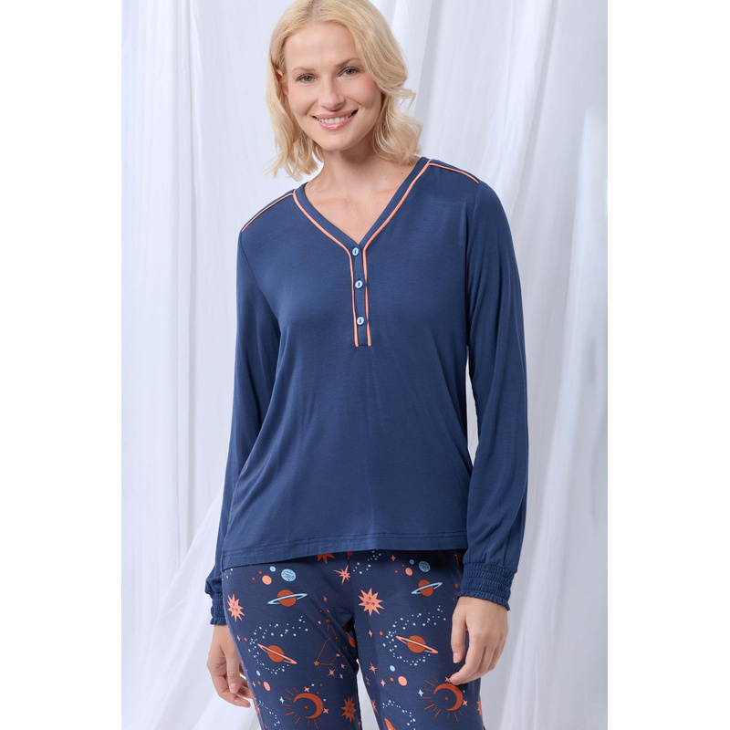 Pyjama in het Sterrenhemel print