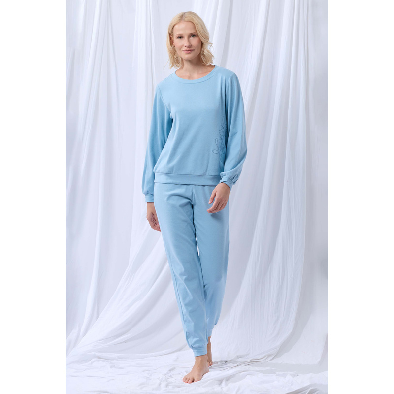 Pyjama in het Lichtblauw