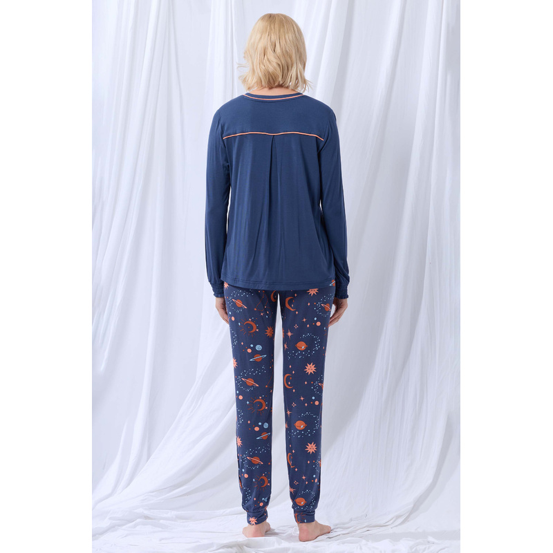 Pyjama in het Sterrenhemel print