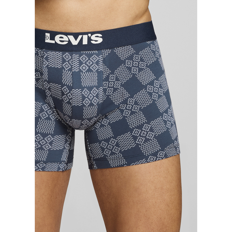 2 Pack Boxershort in het Blue combo