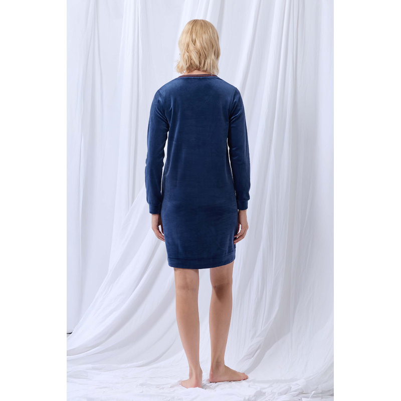 Slaapkleed in het Donkerblauw