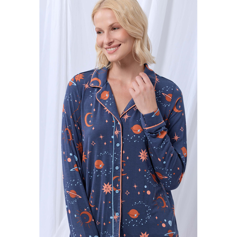 Pyjama in het Sterrenhemel print