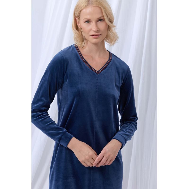 Slaapkleed in het Donkerblauw