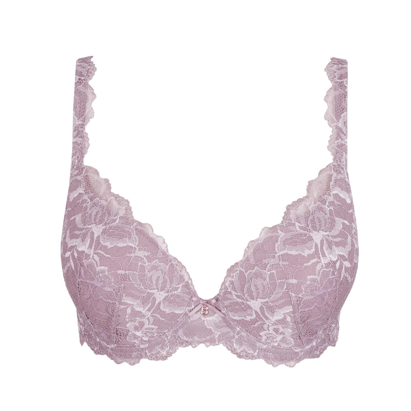 Voorgevormde Bh Hartvorm in het Pastel orchid