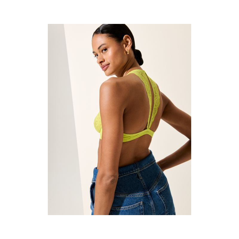 Bralette in het Wild citrus