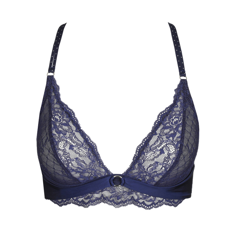 Bralette in het Saffier blauw